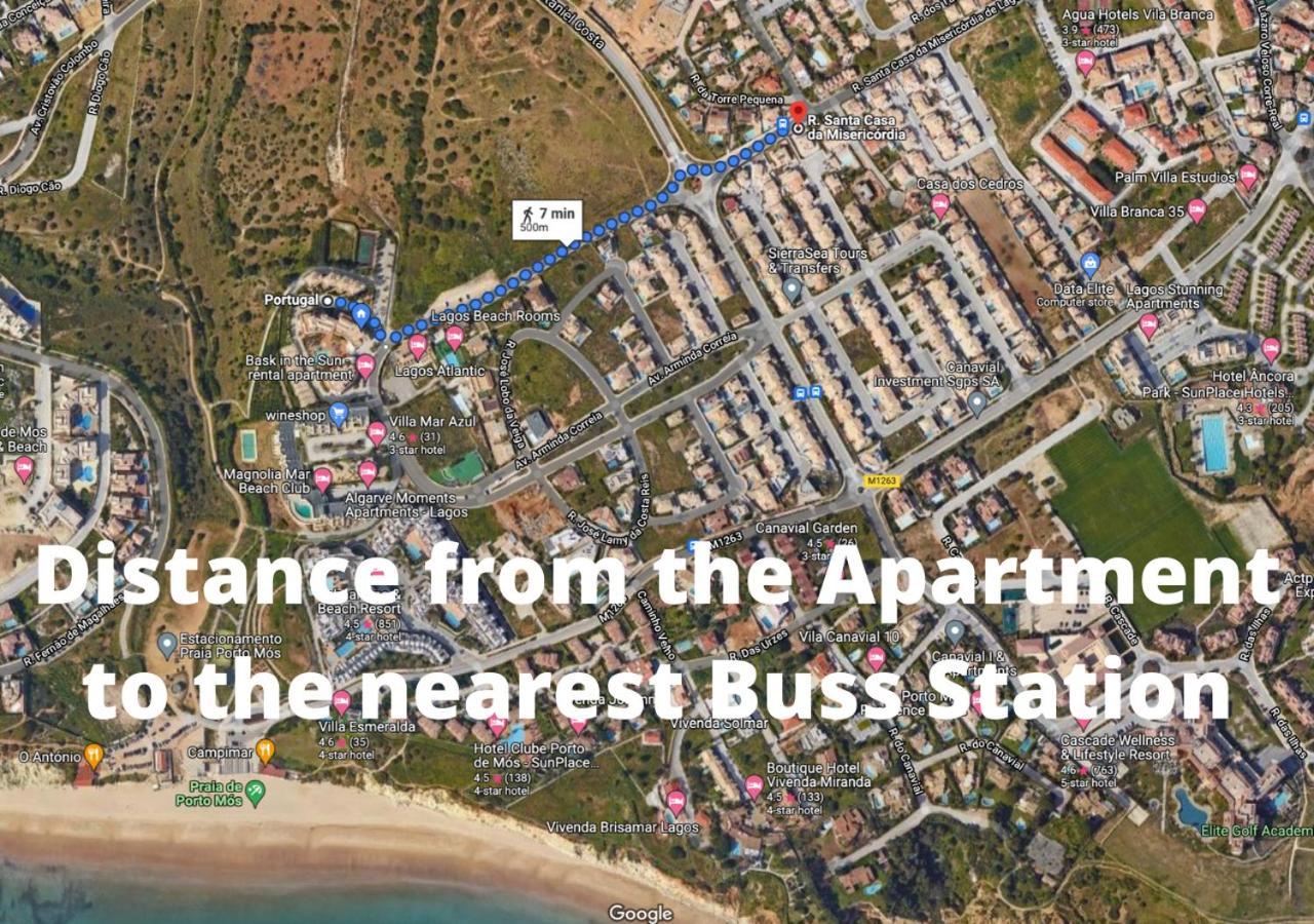 Spacious Apartment Near Porto De Mos Beach, Lagos. Luaran gambar